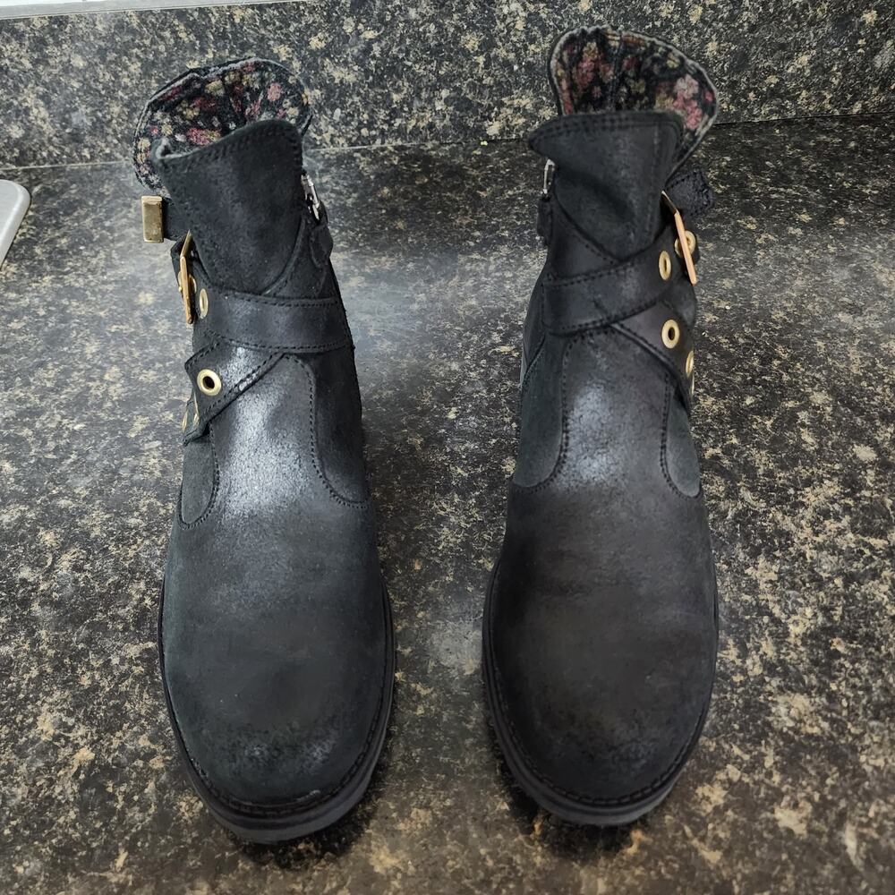 PRIMIGI Moto Short Boots Size 38 US 7.5